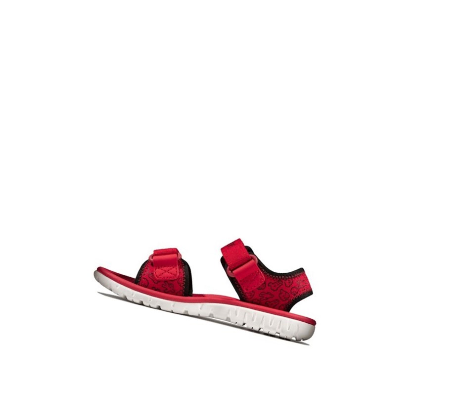 Garcon Sandales Casual Clarks Surfing Glove Rouge - france ZJD-93056808