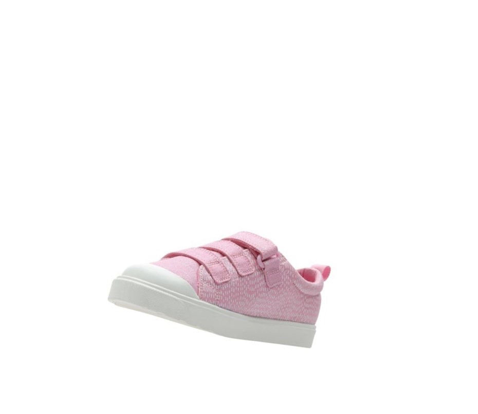 Garcon Chaussures Casual Clarks City Flare Lo Rose - france ZRU-83668639