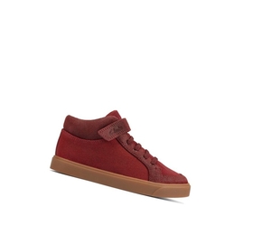 Garcon Chaussures Casual Clarks City Hop Bordeaux - france VGU-46781220