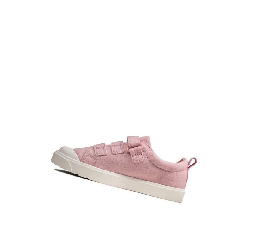 Garcon Chaussures Casual Clarks City Vibe Rose - france IFD-02158619