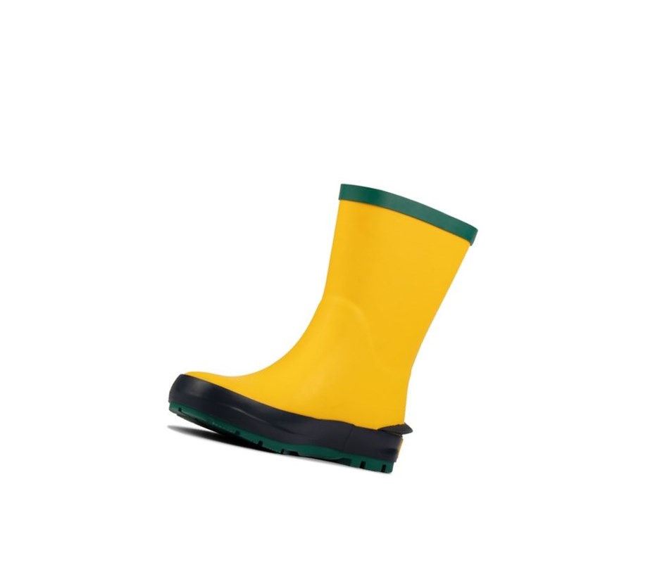 Garcon Bottes de Pluie Clarks Mudder Run Jaune - france WWV-55048498