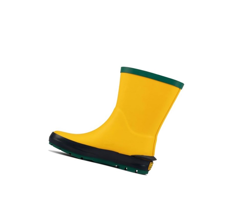 Garcon Bottes de Pluie Clarks Mudder Run Jaune - france WWV-55048498