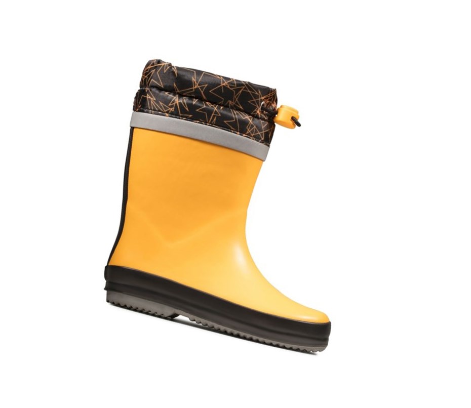 Garcon Bottes de Pluie Clarks Tarri Tie Jaune - france HIJ-81815539