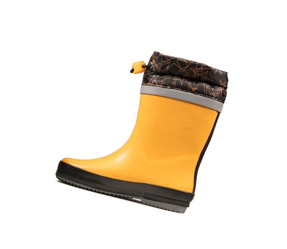 Garcon Bottes de Pluie Clarks Tarri Tie Jaune - france HIJ-81815539