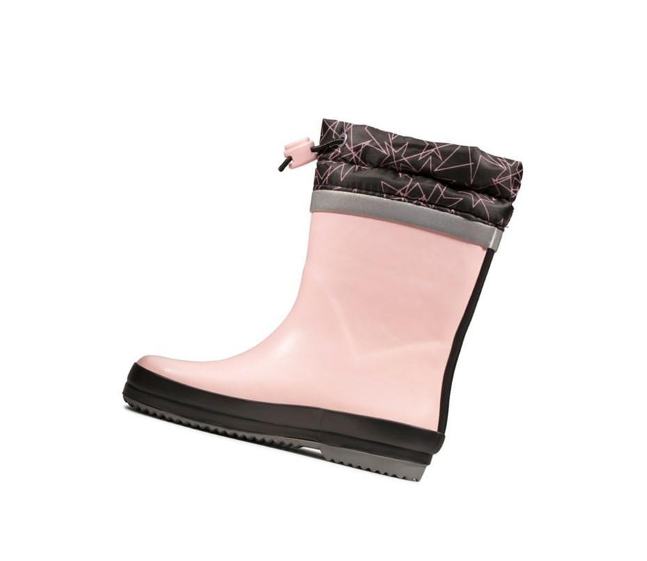 Garcon Bottes de Pluie Clarks Tarri Tie Rose - france QHS-21920771