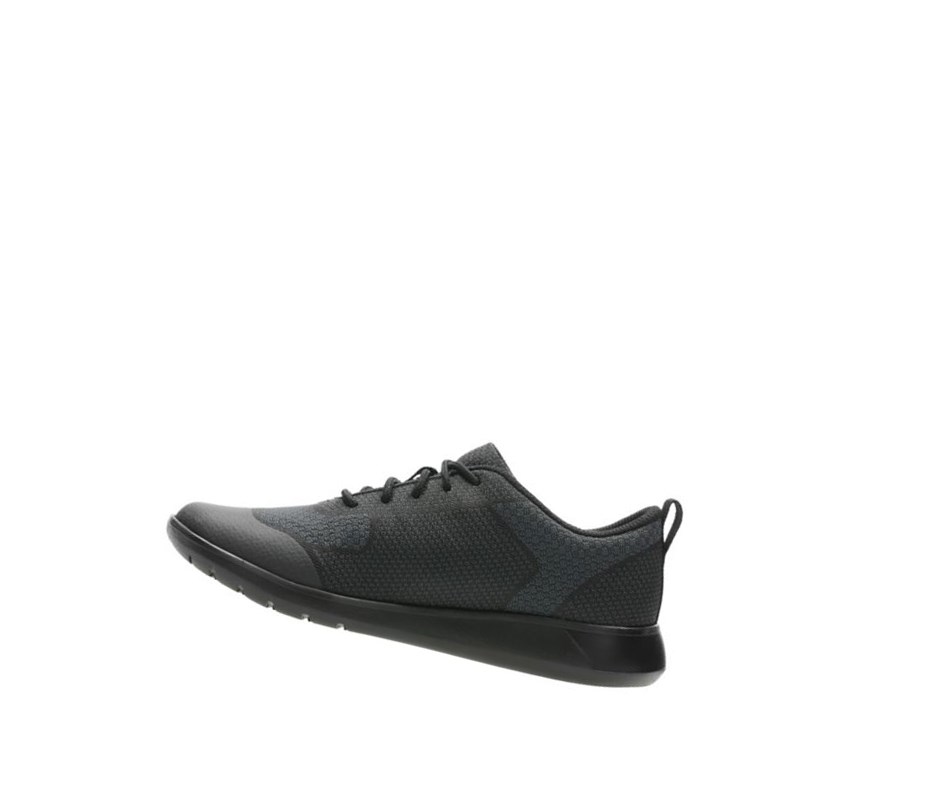 Garcon Chaussures D'école Clarks Scape Civic Noir - france CDO-62993746