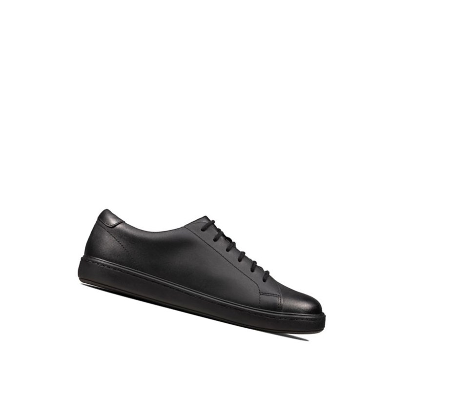 Garcon Chaussures D'école Clarks Strada Skye Cuir Noir - france XVM-12826468