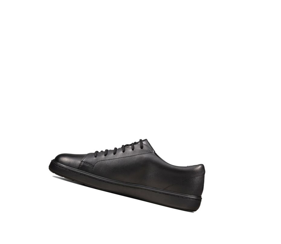 Garcon Chaussures D'école Clarks Strada Skye Cuir Noir - france XVM-12826468