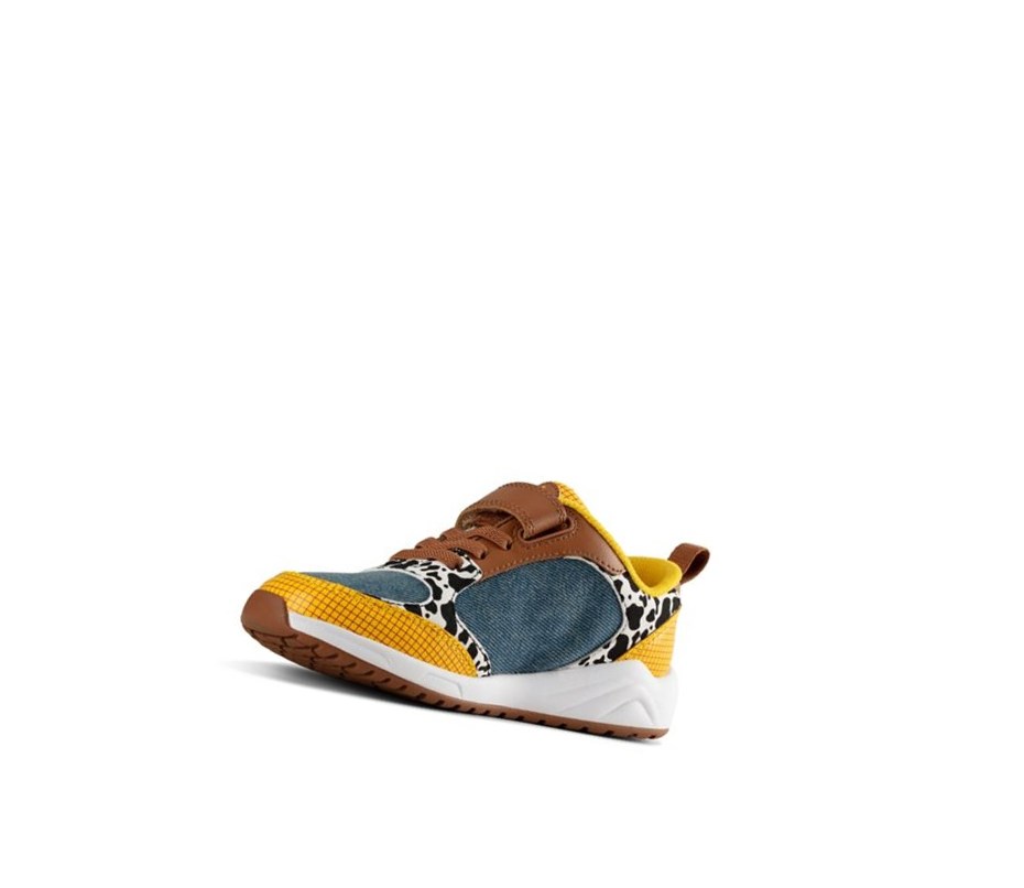 Garcon Baskets Clarks Aeon Howdy Bleu - france EMC-90734653