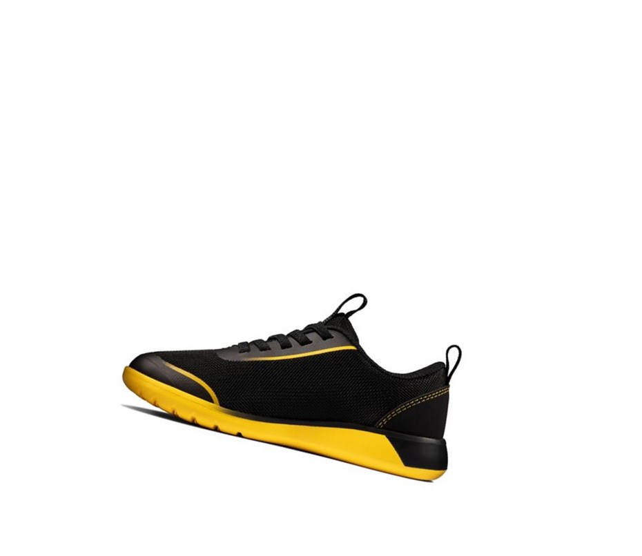 Garcon Baskets Clarks Suburb Spark Noir Jaune - france TCX-01917158