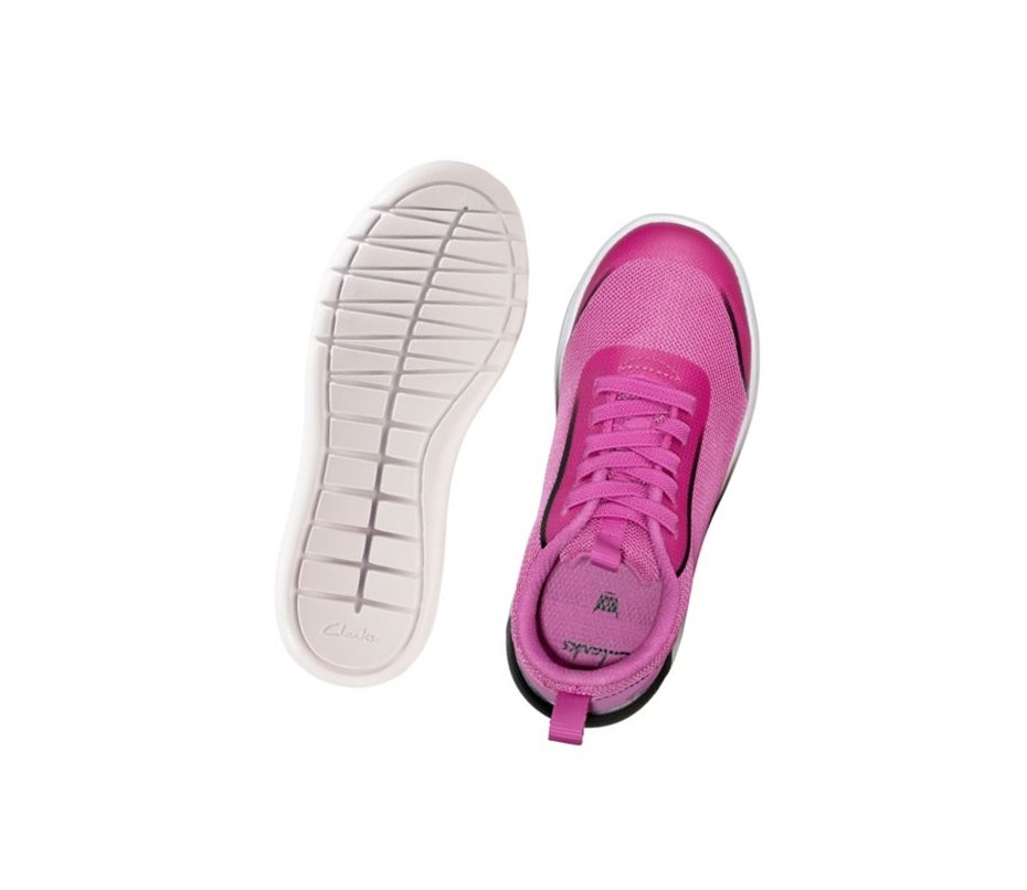 Garcon Baskets Clarks Suburb Spark Rose - france KRO-83709979