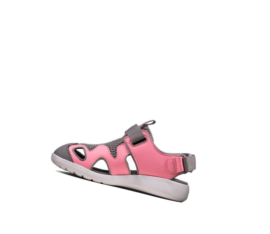 Fille Sandales Casual Clarks Scape Surf Synthétique Rose - france IOD-62192117