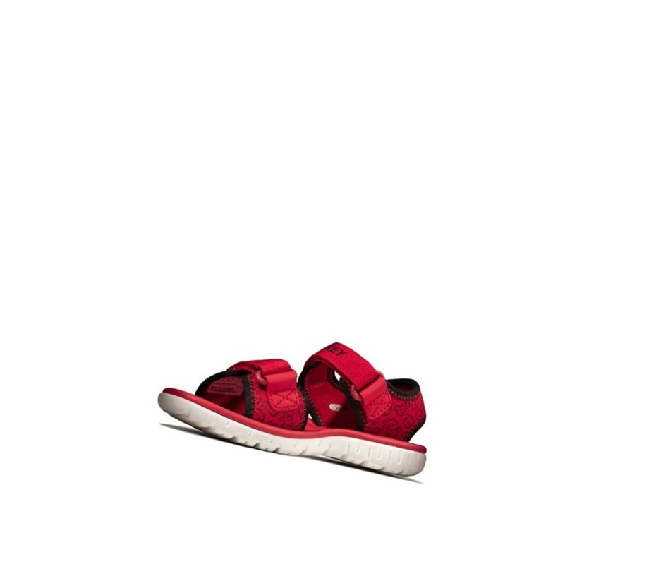 Fille Sandales Casual Clarks Surfing Glove Rouge - france PFL-97664908