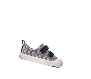 Fille Chaussures Casual Clarks City Bright Floral Bleu Marine - france SLE-14830139