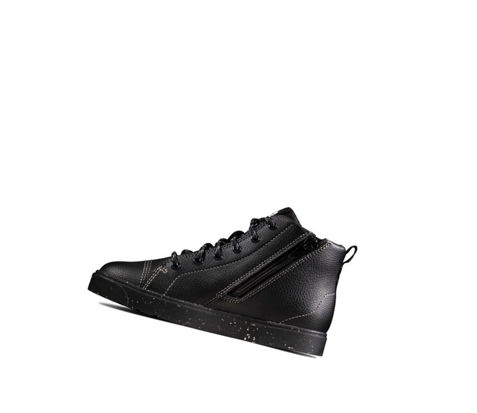 Fille Bottes Cuir Clarks City Storm Hi Cuir Noir - france BZR-55174679
