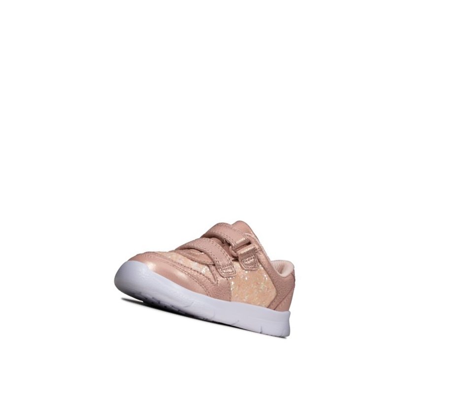 Fille Chaussures Cuir Clarks Ath Sonar Cuir Rose - france SXZ-74973199