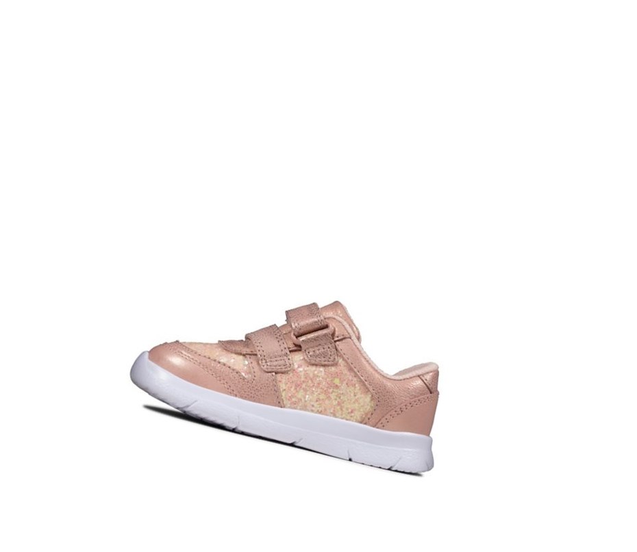 Fille Chaussures Cuir Clarks Ath Sonar Cuir Rose - france SXZ-74973199