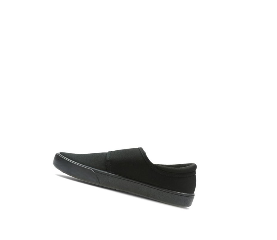 Fille Chaussures D'école Clarks Hopper Run Noir - france KQK-18305634