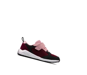 Fille Baskets Clarks Aeon Flex Textile Bordeaux - france WYM-92850531