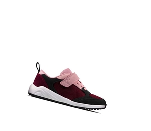 Fille Baskets Clarks Aeon Flex Textile Bordeaux - france UQW-05485677