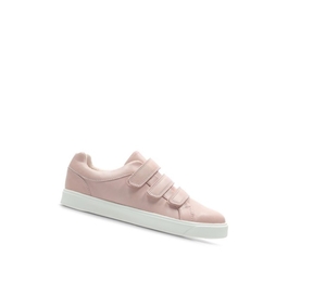 Fille Baskets Clarks City Oasis Lo Cuir Rose - france QLT-93183750