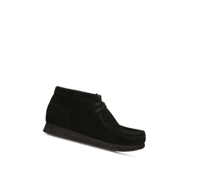 Fille Wallabee Clarks Originale Daim Noir - france VZU-73009399