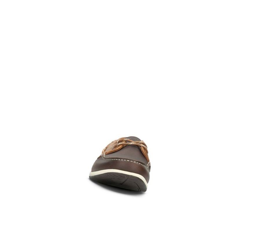 Homme Chaussures Bateau Clarks Orson Harbour Cuir Marron - france ZEI-40666716