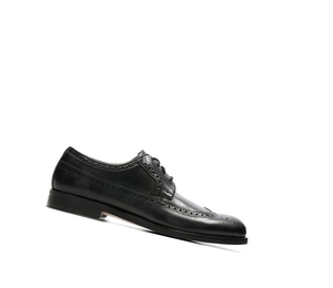 Homme Chaussures Brogue Clarks Coling Limit Cuir Noir - france YVX-13803342