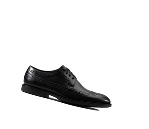 Homme Chaussures Brogue Clarks Ronnie Limit Cuir Noir - france KNO-58379867