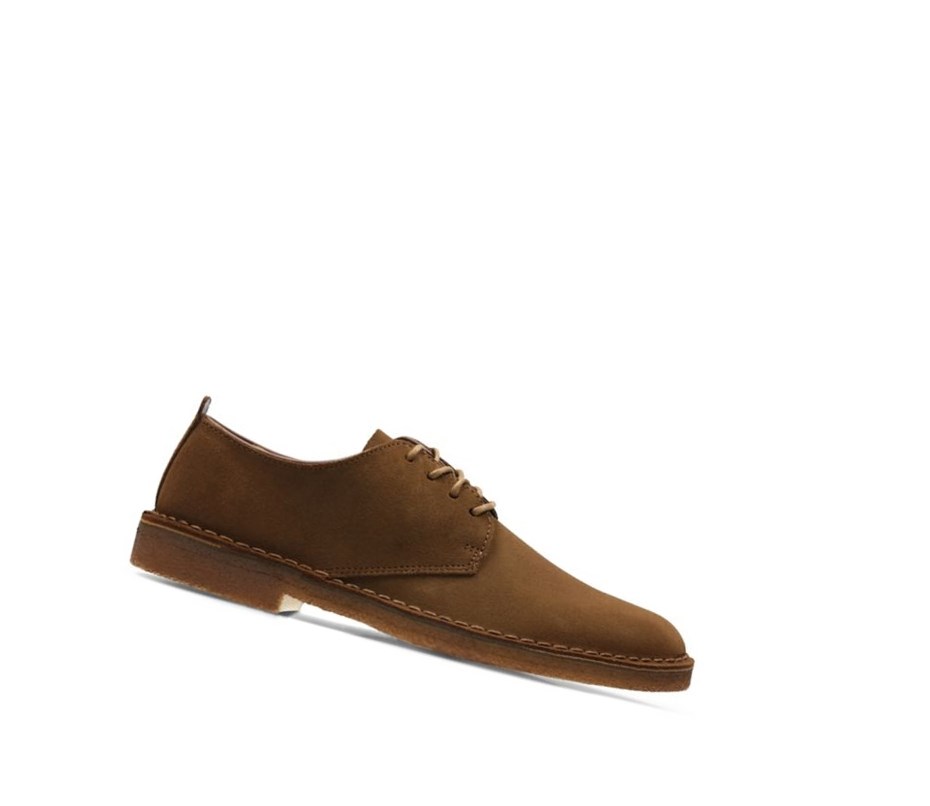 Homme Chaussures Casual Clarks London Daim Marron - france YXD-17918070