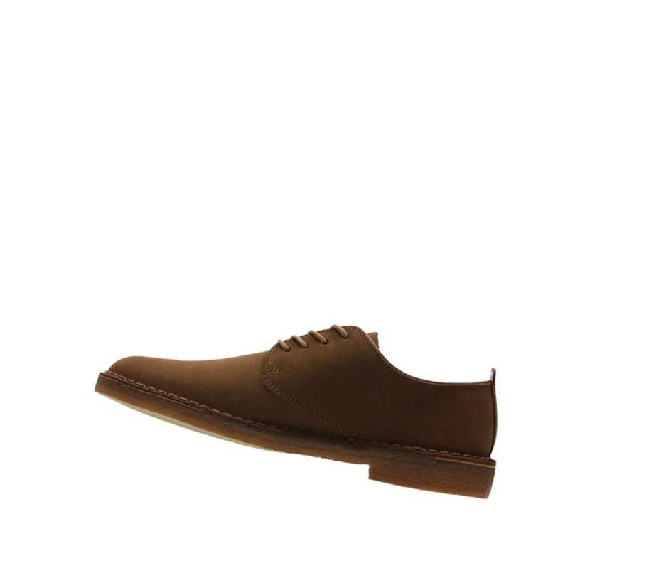 Homme Chaussures Casual Clarks London Daim Marron - france YXD-17918070