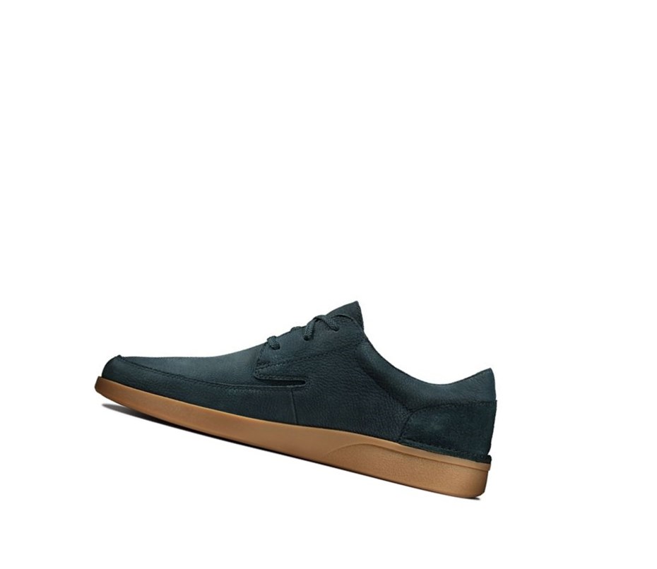 Homme Chaussures Casual Clarks Oakland Craft Nubuck Daim Bleu Marine - france YMZ-96346720