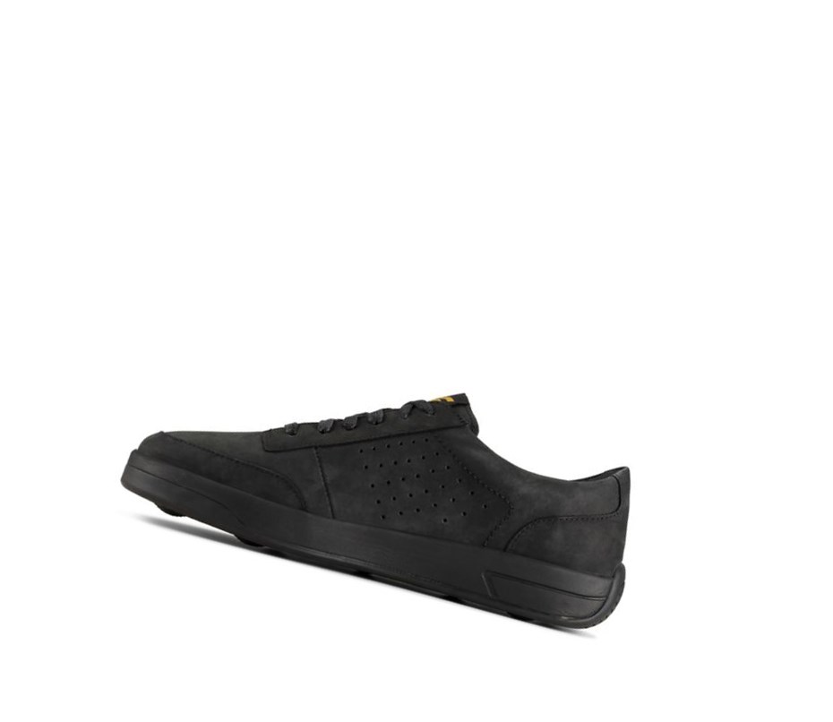 Homme Baskets Décontractées Clarks Hero Air Dentelle Nubuck Noir - france ISL-24809059