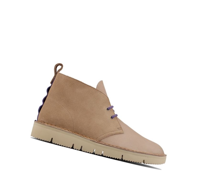 Homme Bottes Du Désert Clarks Chukka Beige - france SPC-68097997