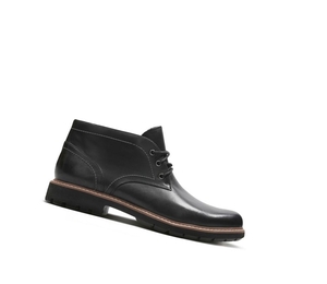 Homme Bottes Du Désert Clarks Batcombe Lo Cuir Noir - france PJH-75654321