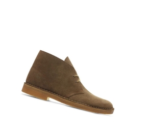 Homme Bottes Du Désert Clarks Originale Daim Marron - france OIE-22373720