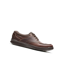 Homme Chaussures Cuir Clarks Cotrell Edge Oily Cuir Larges Fit Marron - france RTE-45590425