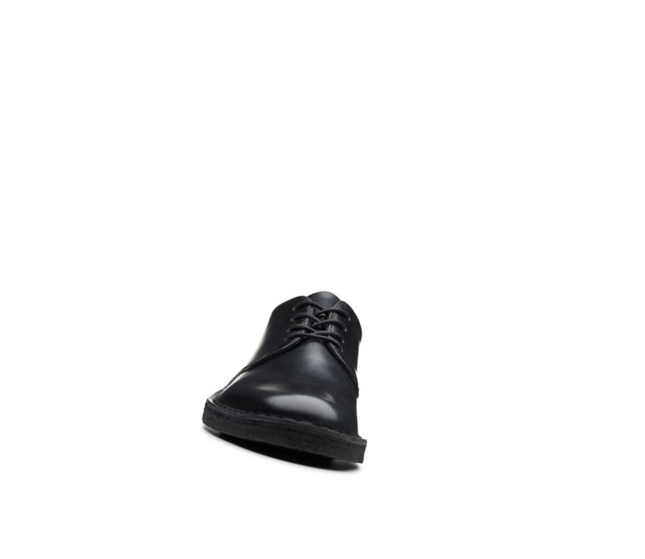 Homme Chaussures Cuir Clarks London Smart Décontractées Polished Cuir Noir - france QQG-41242252