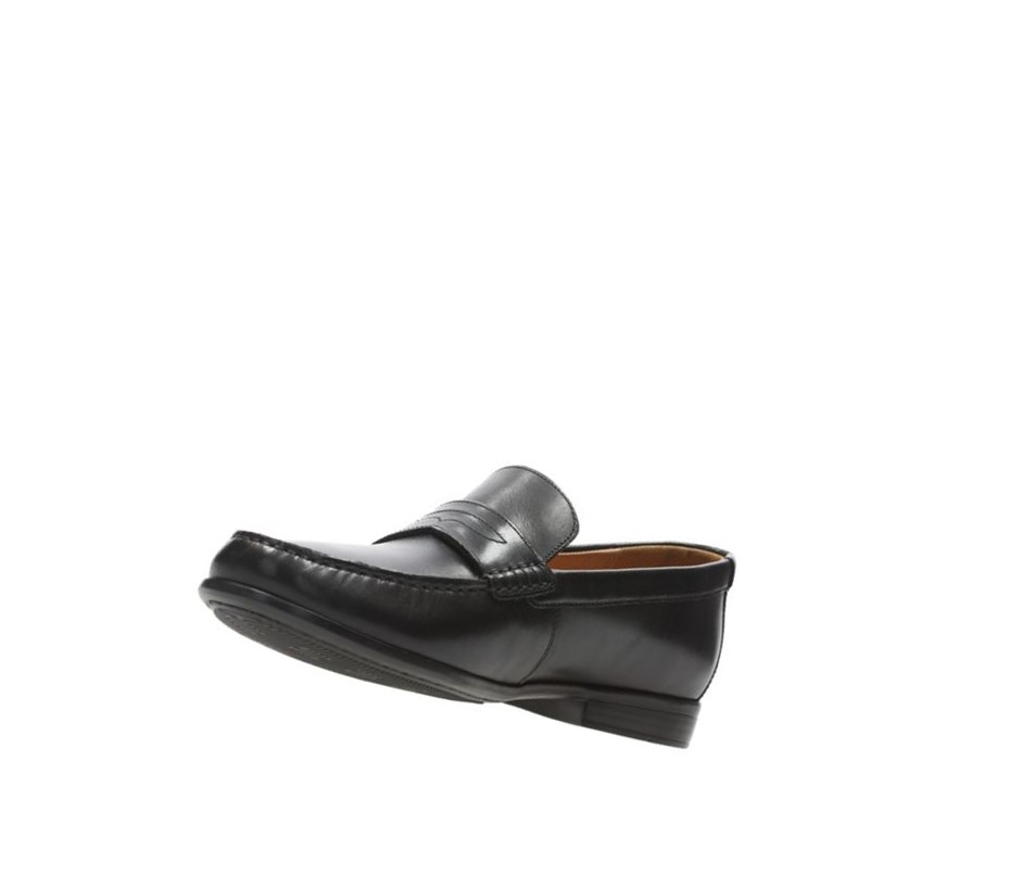 Homme Slip On & Loafers Clarks Claude Lane Noir - france NMX-78989196