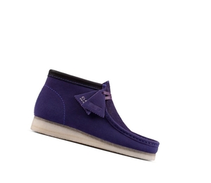 Homme Wallabee Clarks Originale Cuir Violette - france UTC-62048820