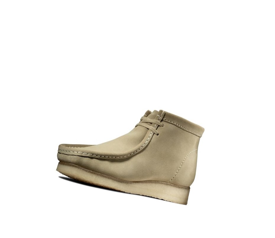 Homme Wallabee Clarks Originale Daim Vert Clair - france IDR-67274698