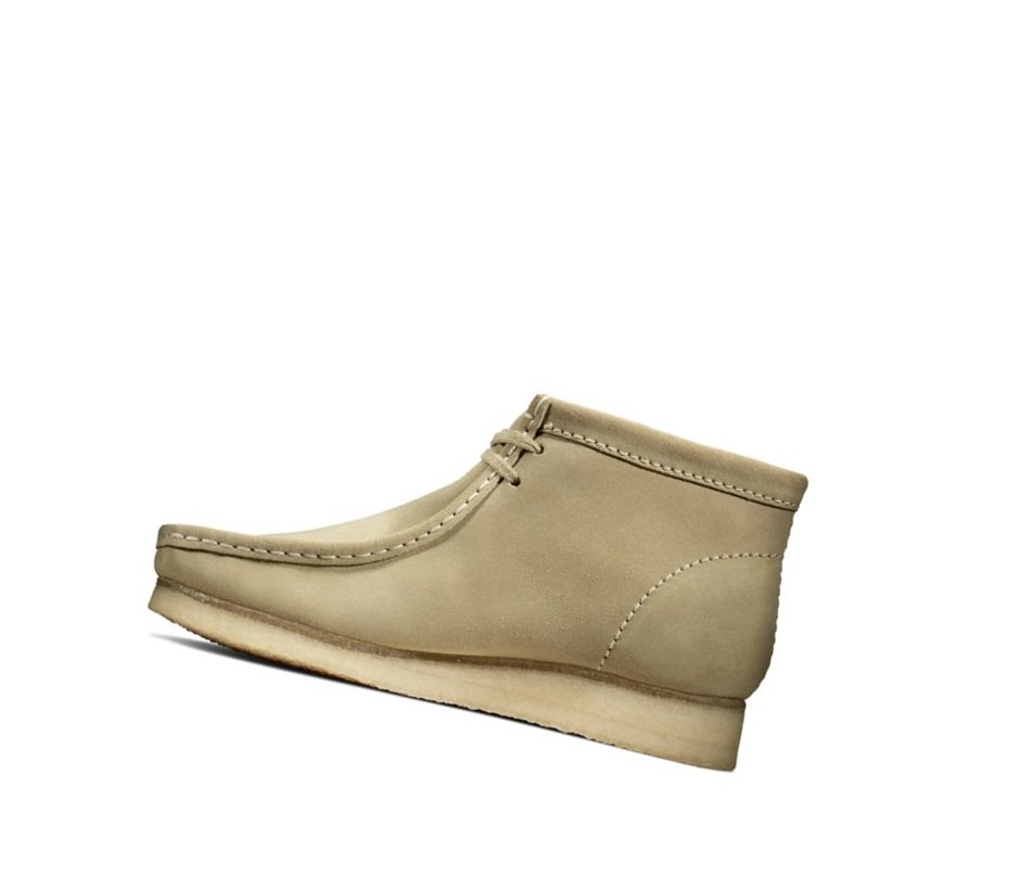 Homme Wallabee Clarks Originale Daim Vert Clair - france IDR-67274698