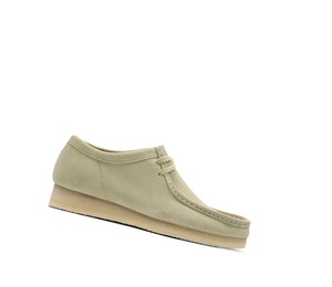 Homme Wallabee Clarks Originale Daim Vert Clair - france YIN-58736459