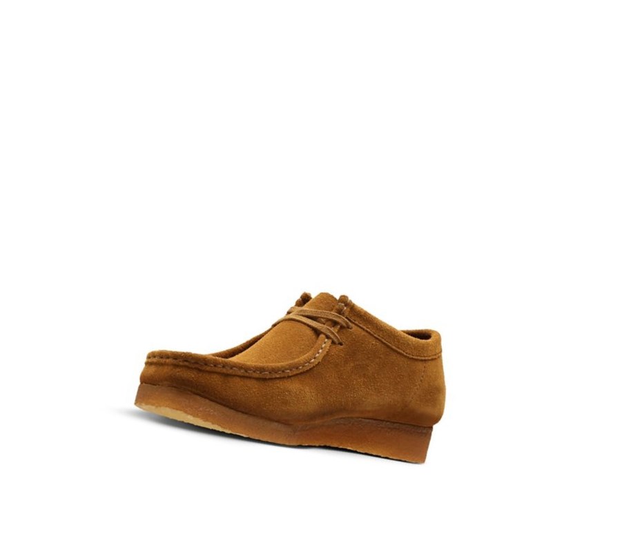 Homme Wallabee Clarks Originale Daim Marron - france ECH-33465160