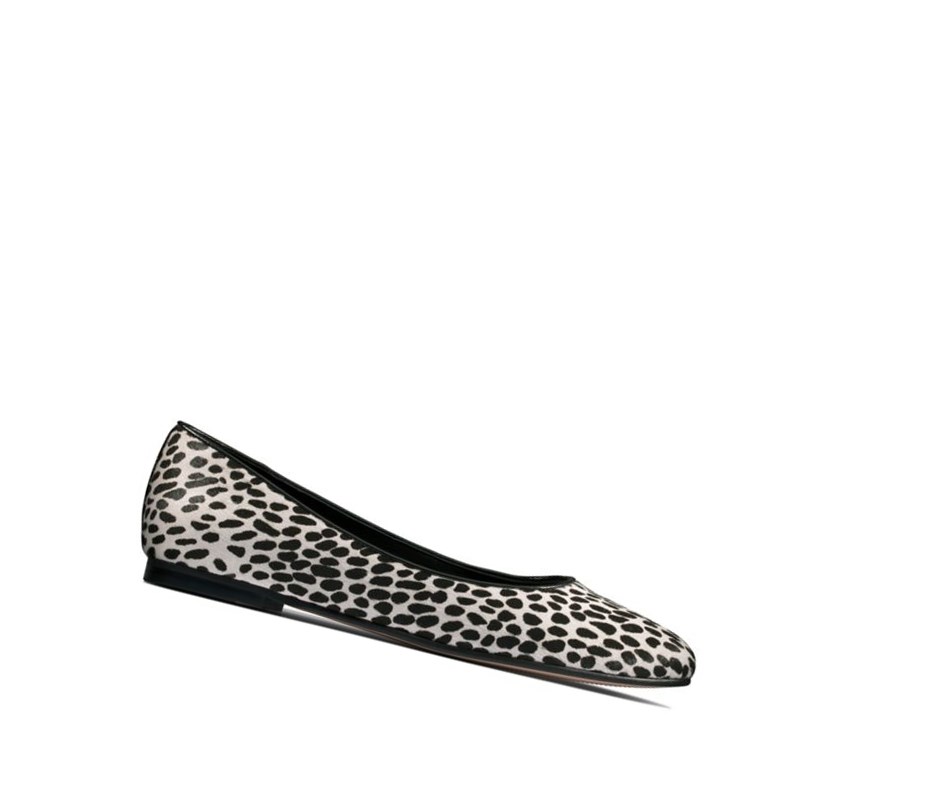 Femme Ballerine Clarks Grace Piper Print Cuir Leopard - france BFU-30411088