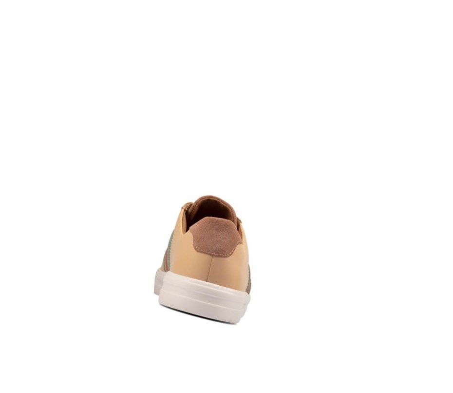 Femme Chaussures Casual Clarks Un Maui Band Dentelle-ups Daim Marron Clair - france DZA-17606392