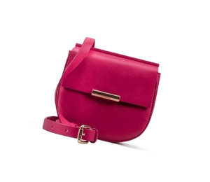 Femme Sacs Crossbody Clarks Maple May Cuir Fushia - france WBM-25047793