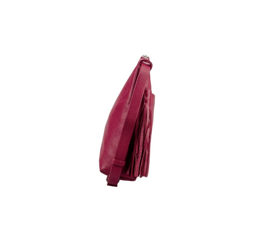 Femme Sacs Crossbody Clarks Topsham Shine Cuir Fushia - france STV-98194651