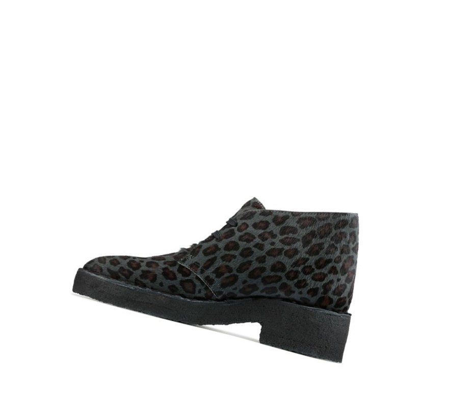 Femme Bottes Du Désert Clarks Arisa Print Leopard - france GXW-14115679