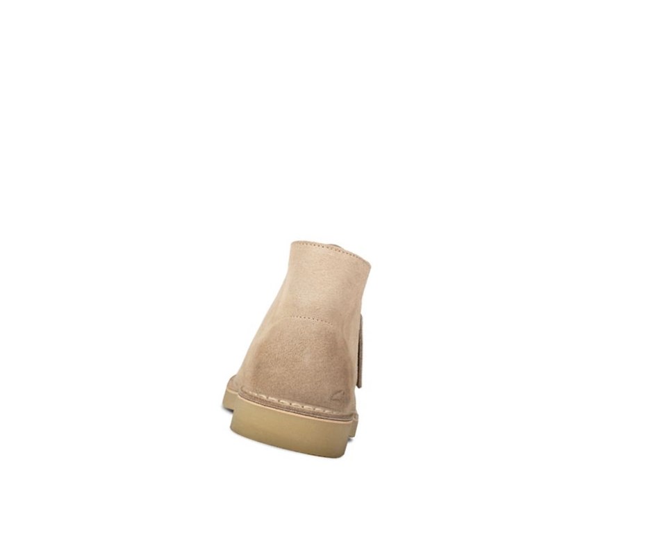 Femme Bottes Du Désert Clarks Legere Daim Beige - france YKX-57841903